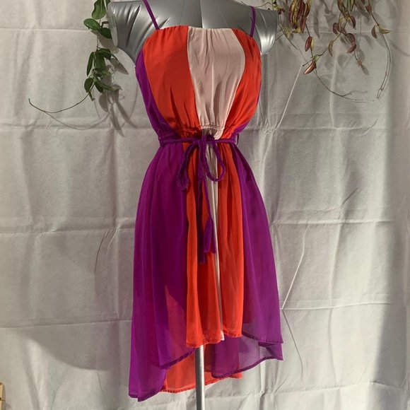 🔴 YA Los Angeles Small Asymmetrical Dress - Picture 1 of 9